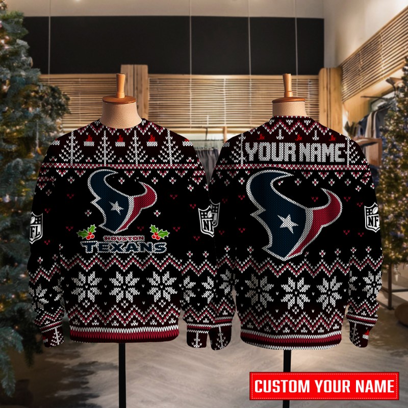 Houston Texans Ugly Christmas Sweater