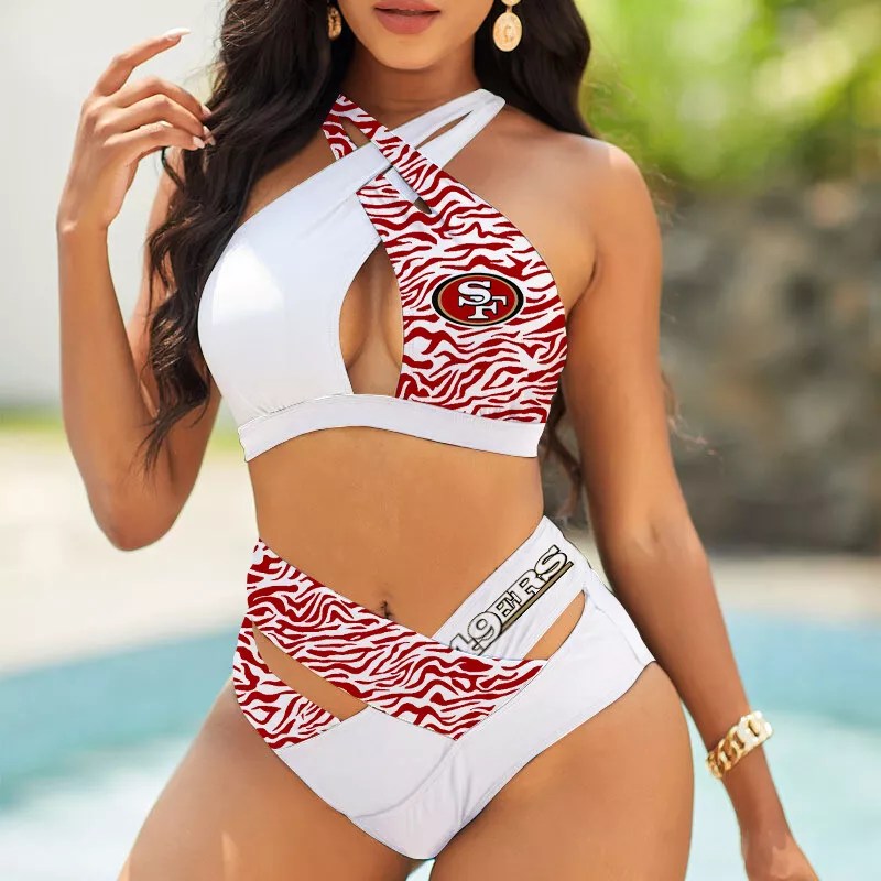 San Francisco 49ers Women's Bikini Swimsuit - Game Day Swimwear