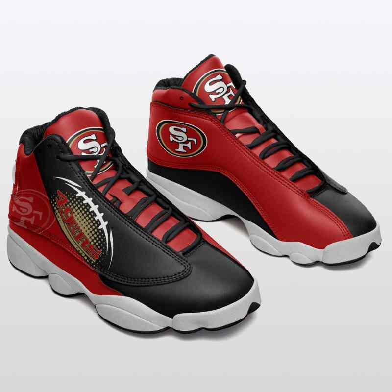 San Francisco 49ers Air JD13 Sneakers