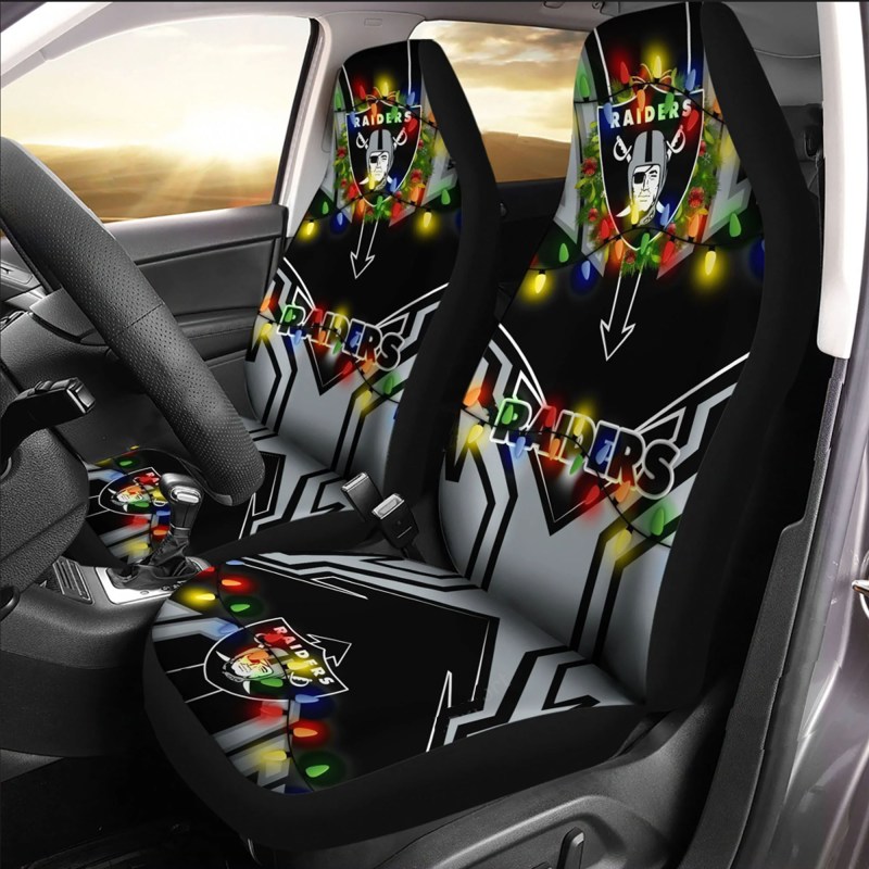 Las Vegas Raiders Car Seat Covers
