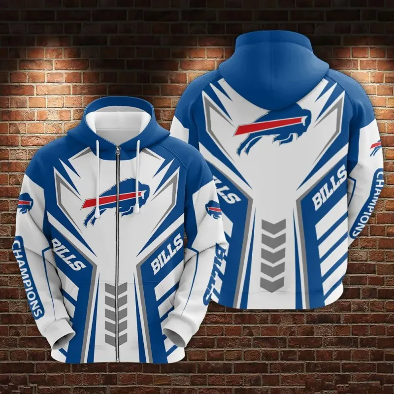 Buffalo Bills Limited Hoodie Side View