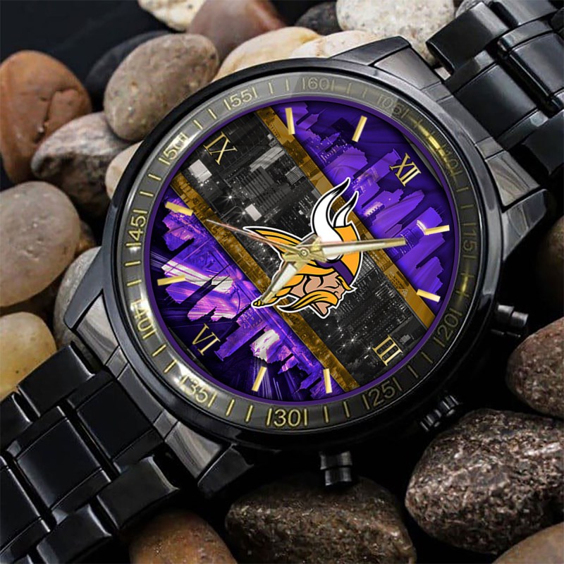Stylish Black Stainless Steel Watch