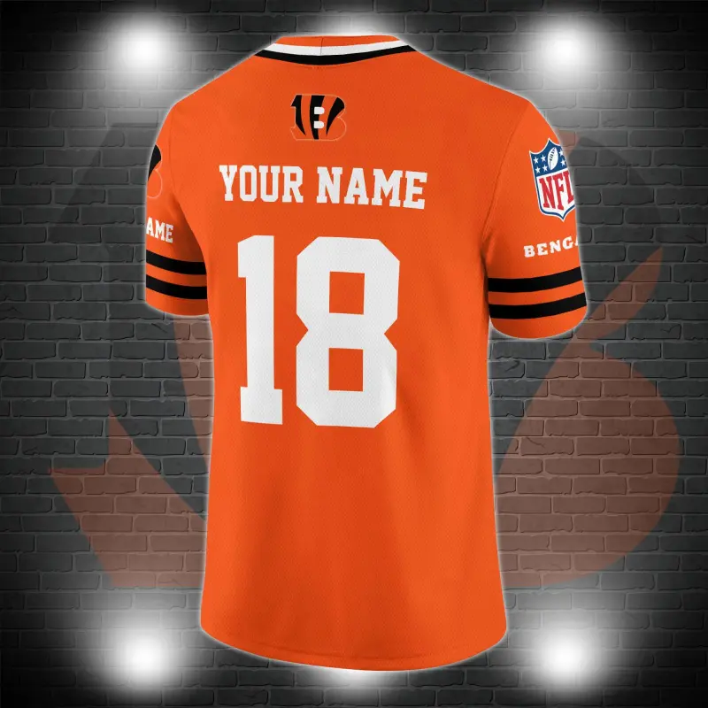 Cincinnati Bengals Jersey Back