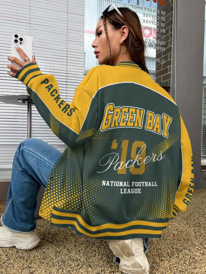 Green Bay Packers Jacket Back View