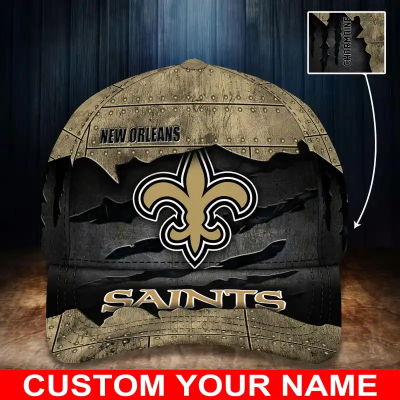 New Orleans Saints Personalized Classic Cap