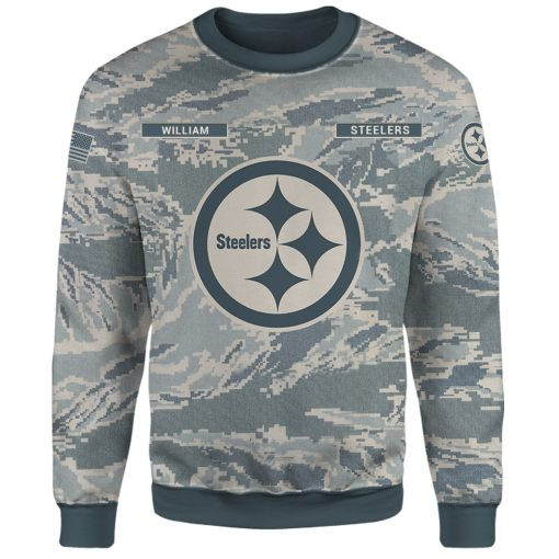 Pittsburgh Steelers Personalized Ugly Christmas Sweater