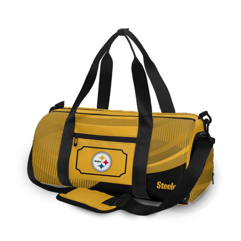 Pittsburgh Steelers Gym Bag Side View