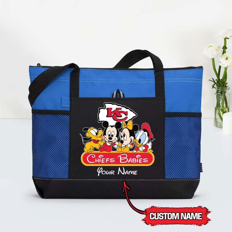 Kansas City Chiefs Tote Bag Blue