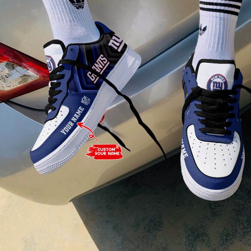 New York Giants AF1 Shoes - Side View