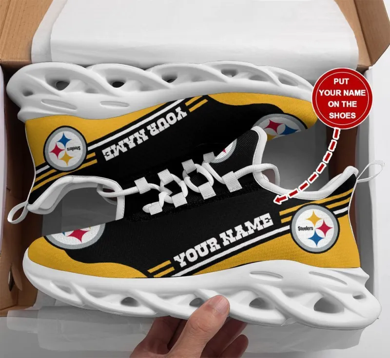 Stylish Pittsburgh Steelers Yezy Sneakers