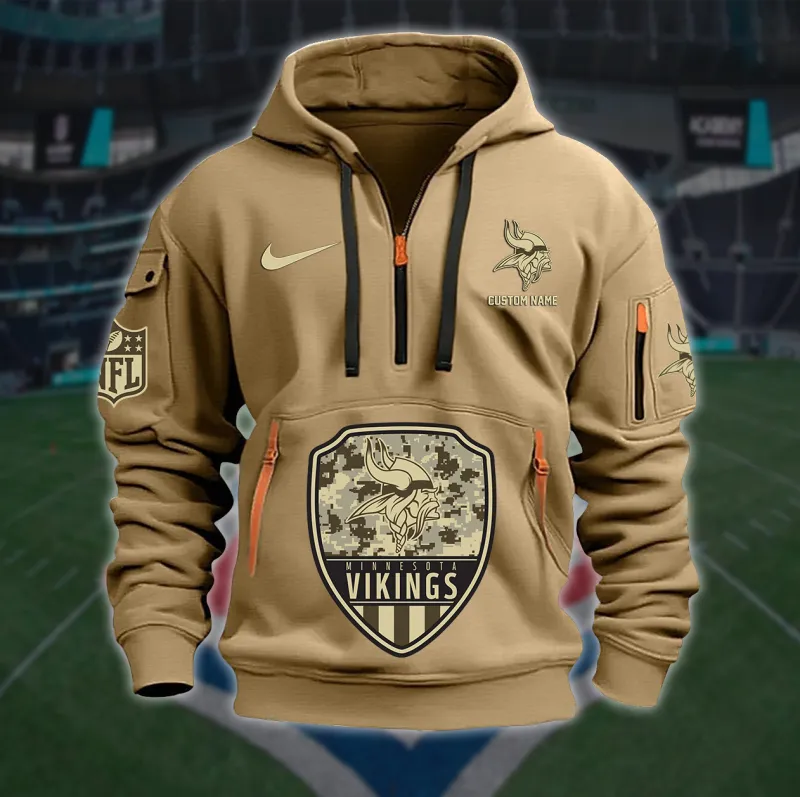 Minnesota Vikings Hoodie Image 3