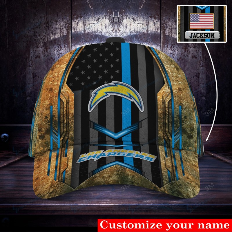 Los Angeles Chargers Personalized Classic Cap