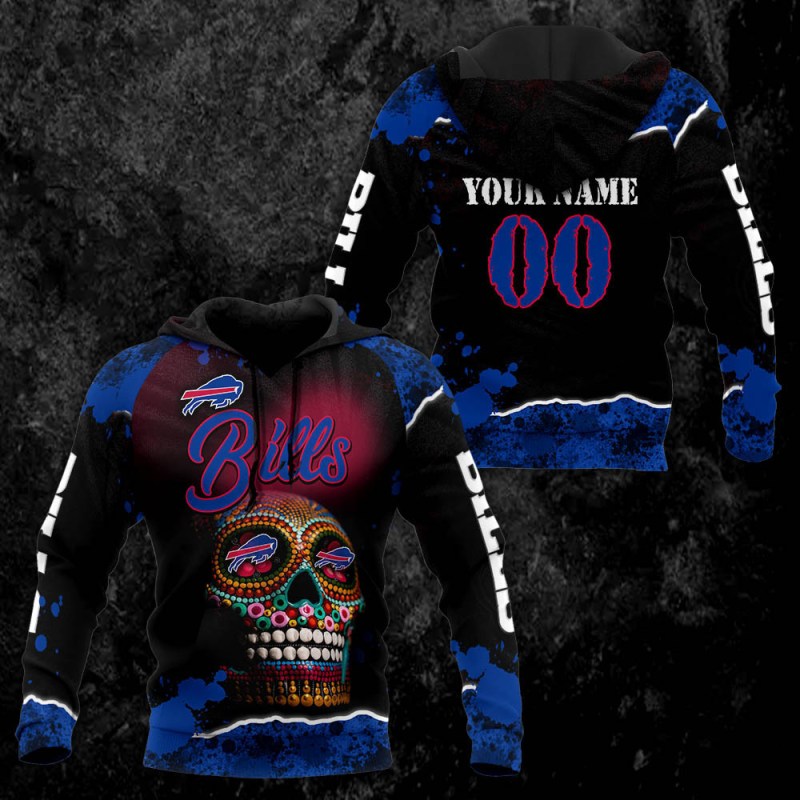 Buffalo Bills Personalized Hoodie BB376
