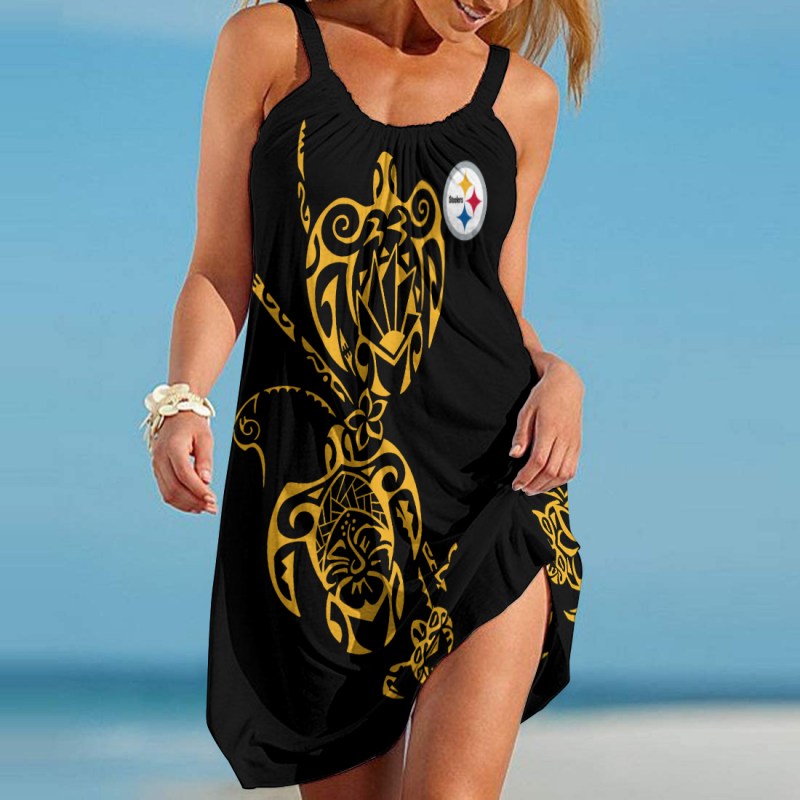 Pittsburgh Steelers Beach Dress