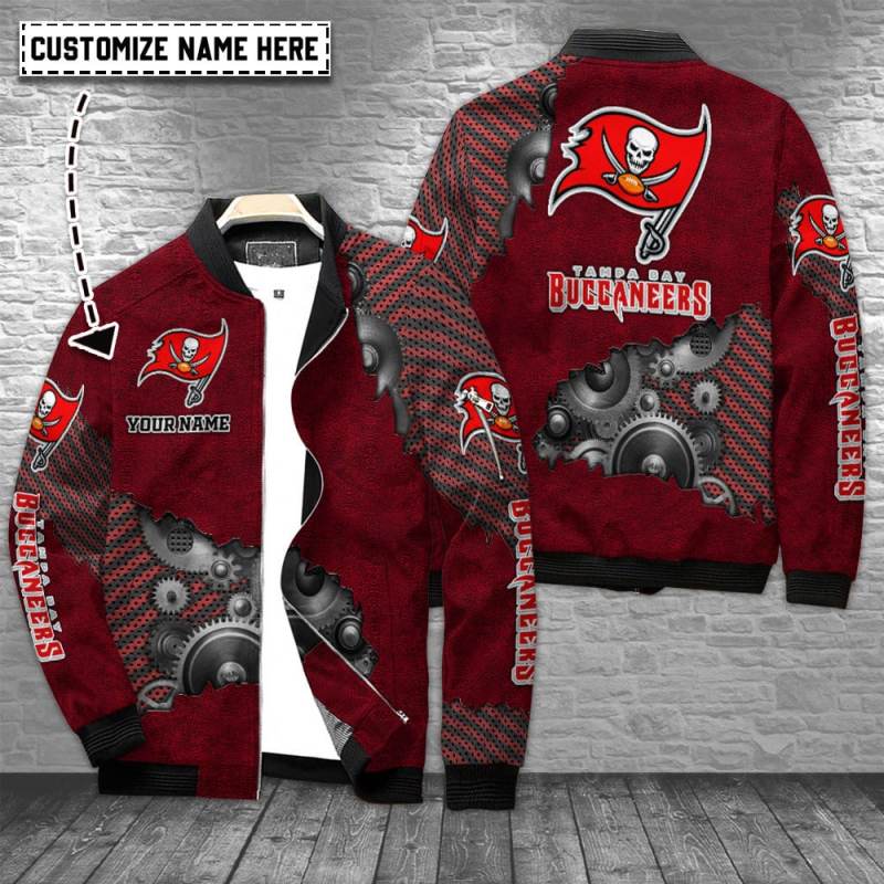 Tampa Bay Buccaneers Personalized Bomber Jacket
