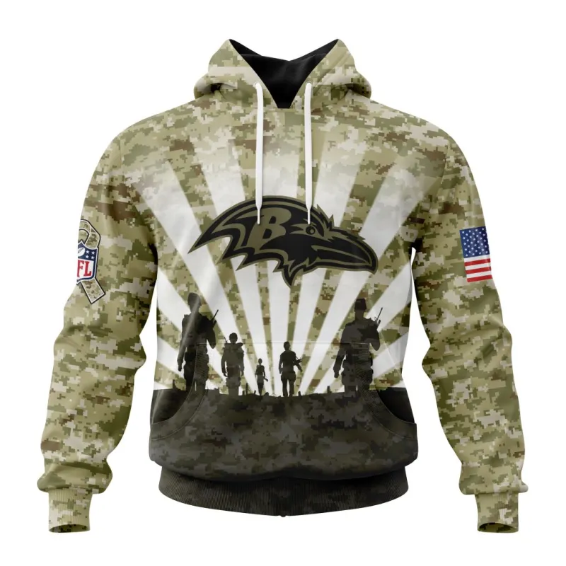 Baltimore Ravens Hoodie Front
