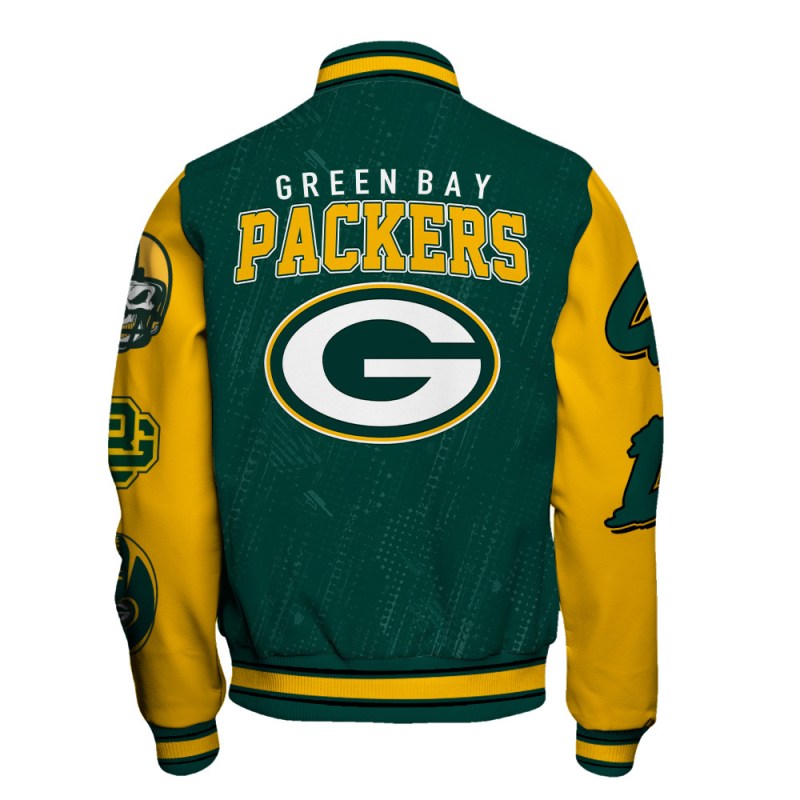 Green Bay Packers Jacket Close Up