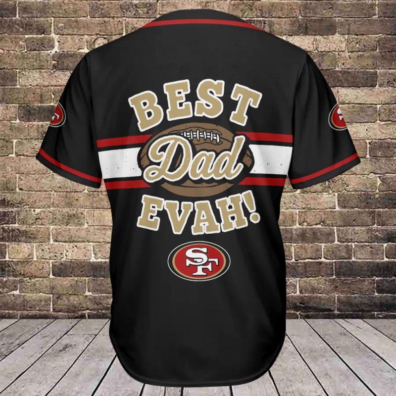 Custom Baseball Jersey for 49ers Fans
