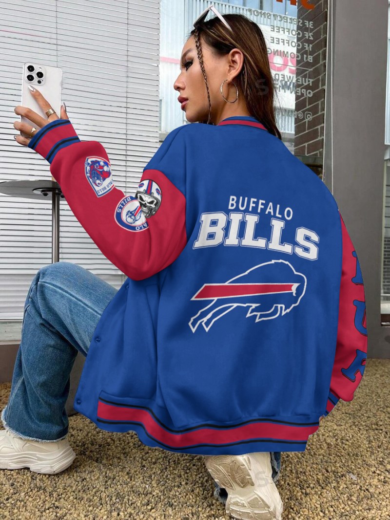 Buffalo Bills Varsity Jacket Image 2