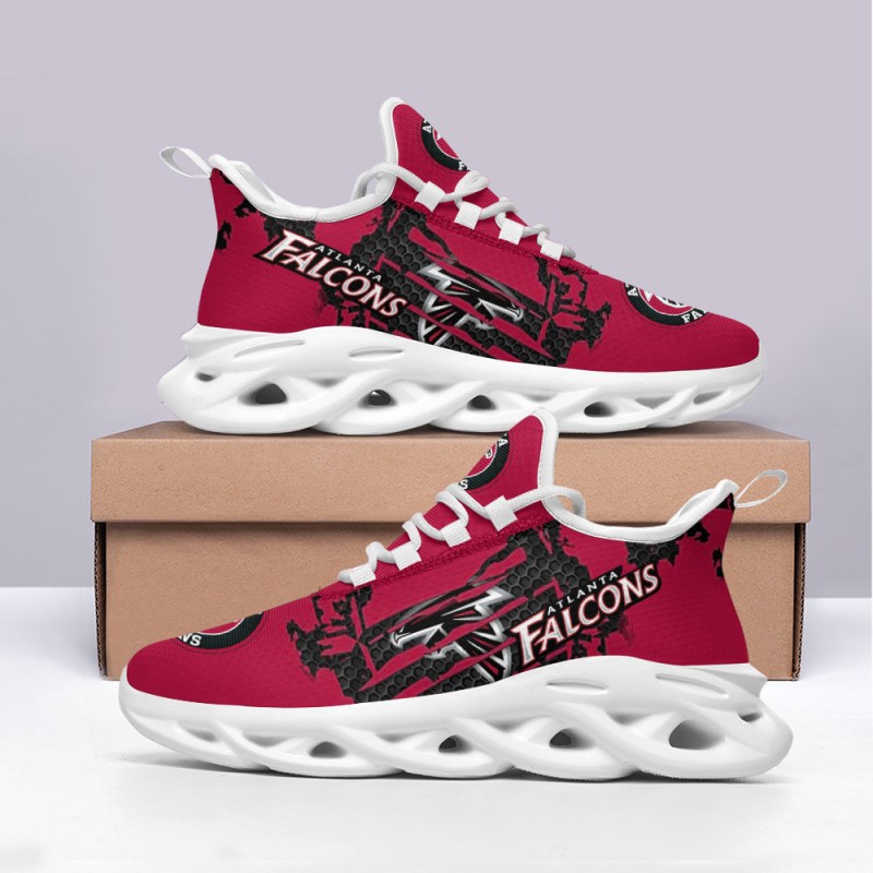 Atlanta Falcons Yezy Running Sneakers