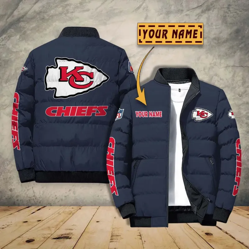 Kansas City Chiefs Puffer Jacket Image 6