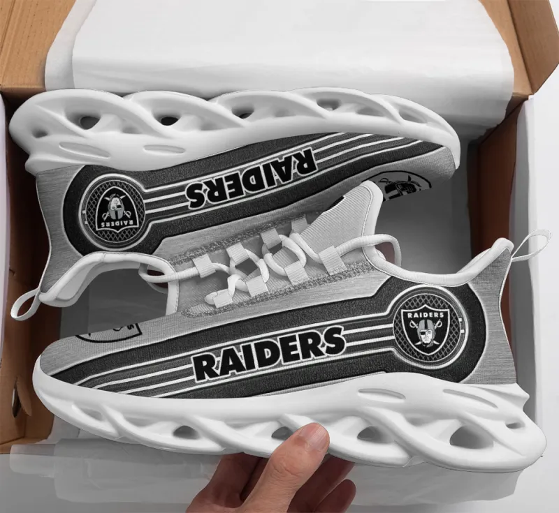 Las Vegas Raiders Yezy Running Sneakers