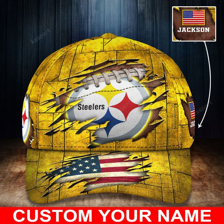 Pittsburgh Steelers Personalized Classic Cap