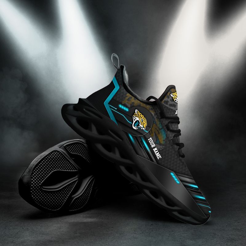 Jacksonville Jaguars Personalized Yezy Running Sneakers Image 3