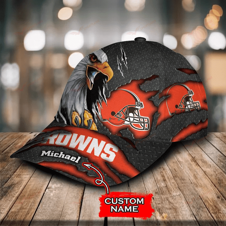Cleveland Browns Personalized Cap Design