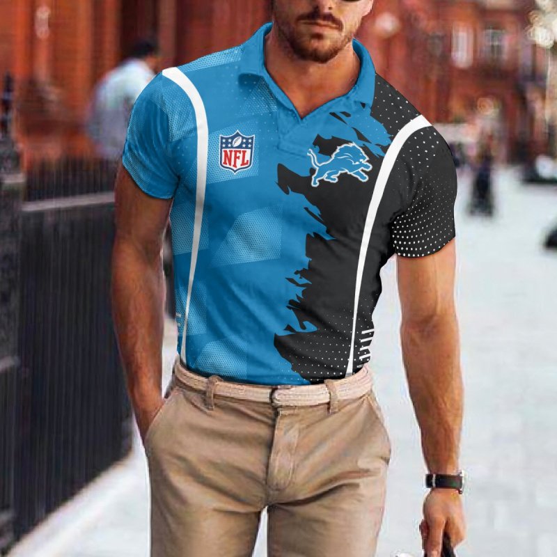 Detroit Lions Polo T-shirt