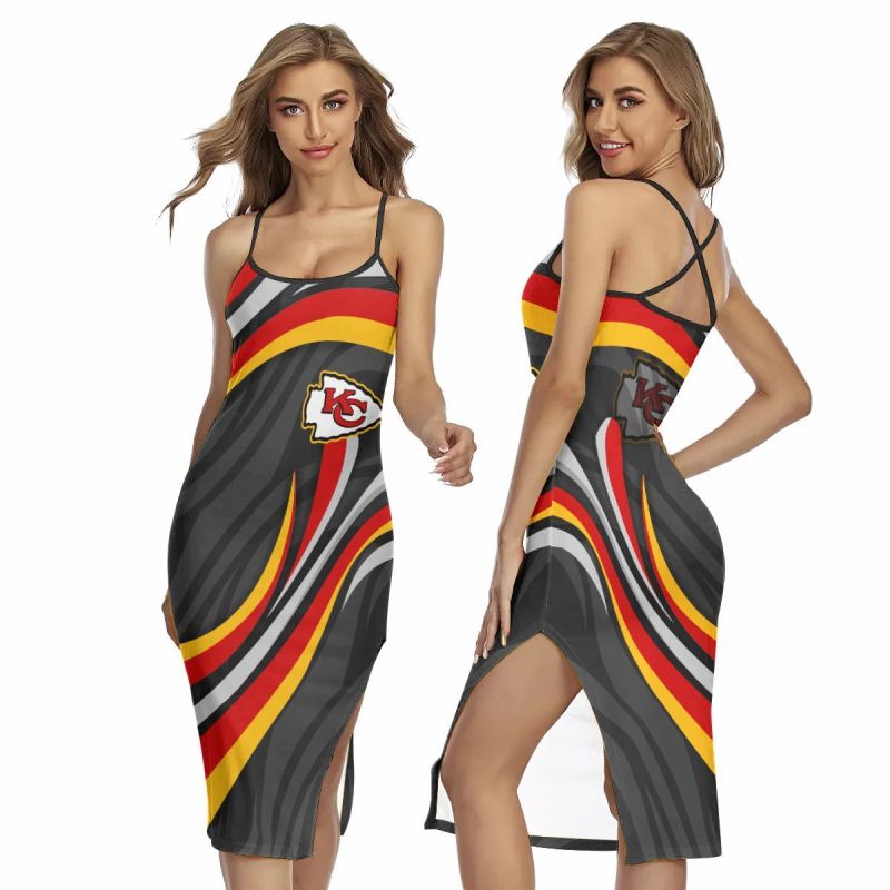 Kansas City Chiefs Women's Back Cross Cami Dress