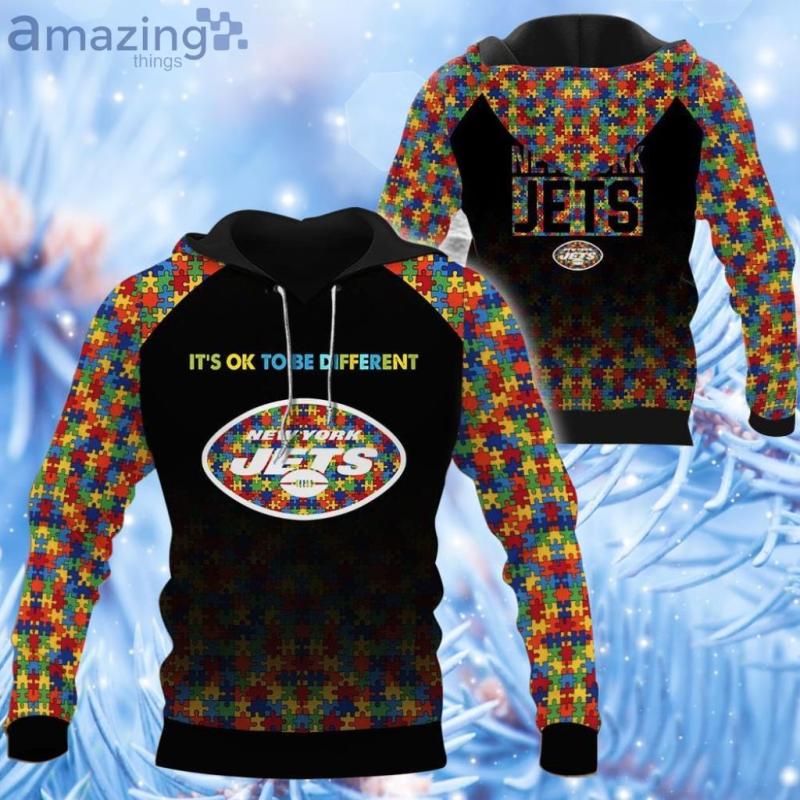New York Jets All Over Printed Hoodie