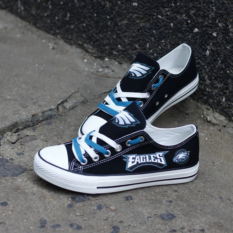 Philadelphia Eagles New Low Top BG67 Side View