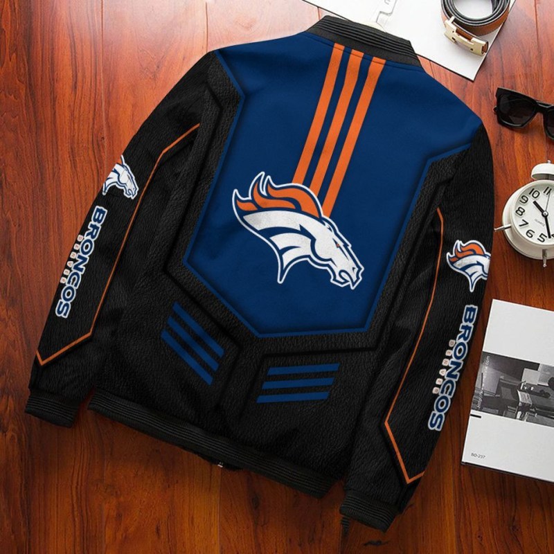 Denver Broncos Bomber Jacket Design