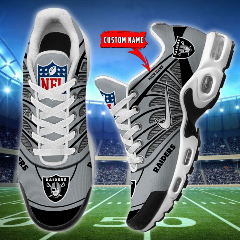 Las Vegas Raiders T-N Youth Sneakers Front View