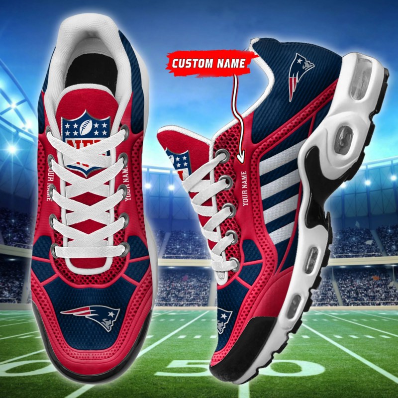 New England Patriots T-N Youth Sneakers Design