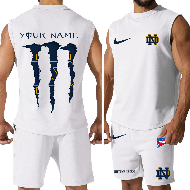 Notre Dame Jersey Tank Top and Shorts Image 2