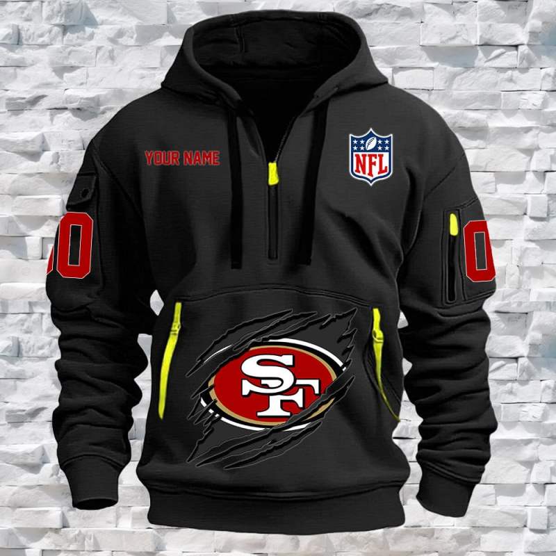 San Francisco 49ers Hoodie Front View