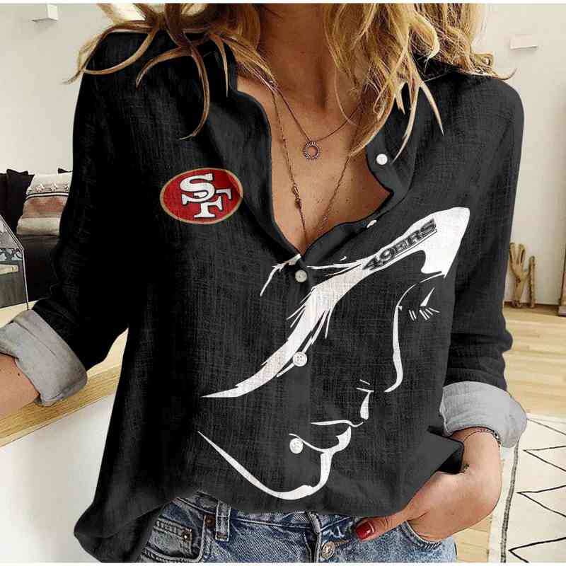 San Francisco 49ers Woman Shirt Side View