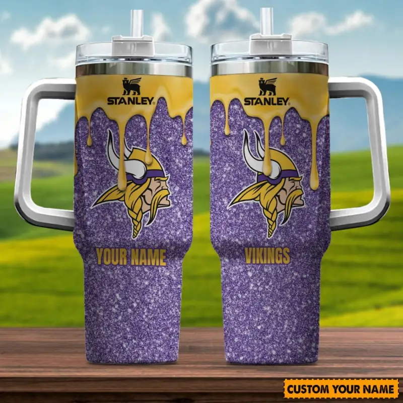 Personalized Minnesota Vikings Tumbler