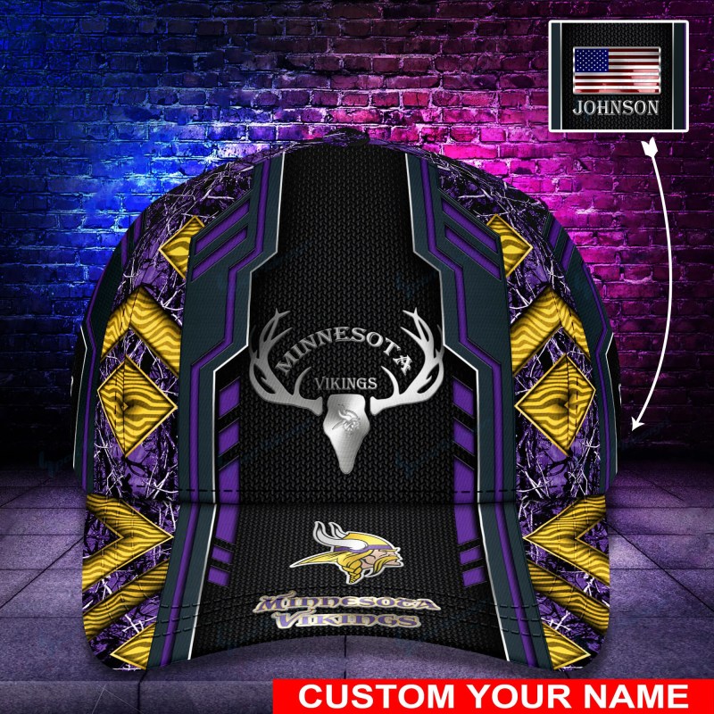 Minnesota Vikings Personalized Classic Cap