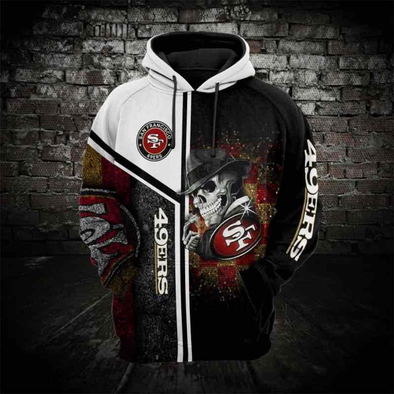 San Francisco 49ers Hoodie Detailed View