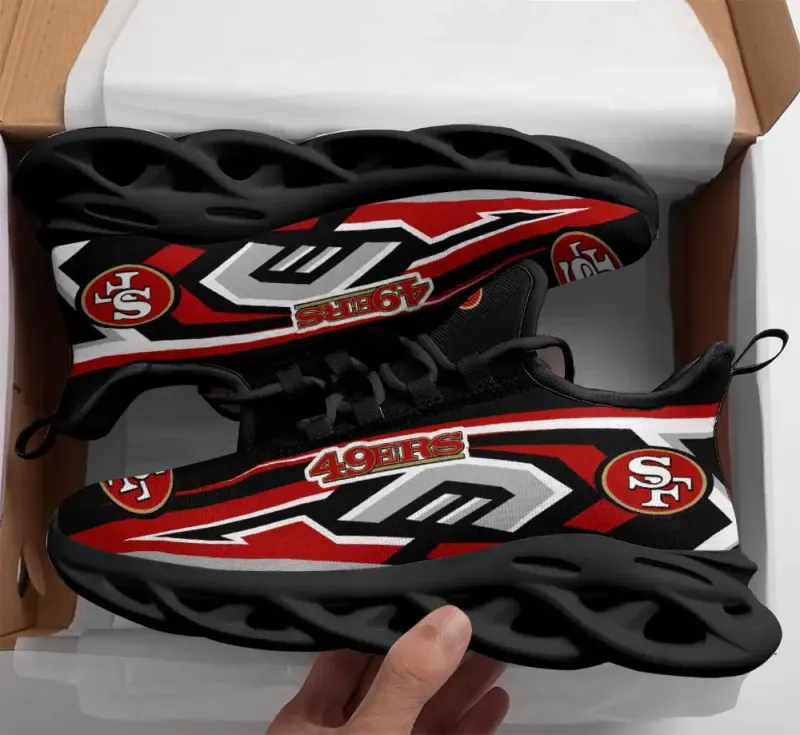 San Francisco 49ers Yezy Running Sneakers