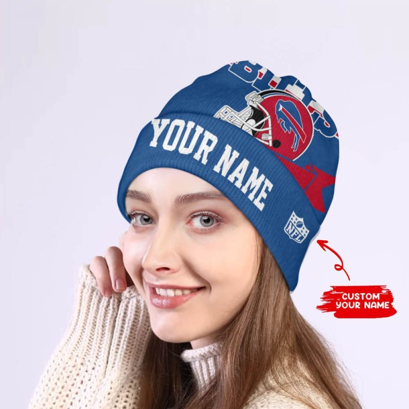 Buffalo Bills Personalized Wool Beanie