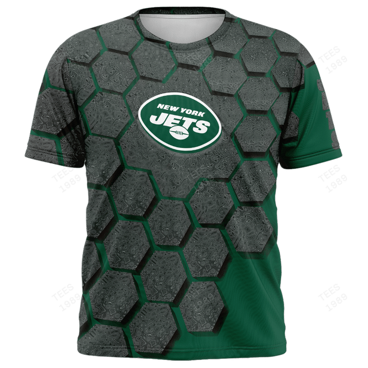 New York Jets All Over Printed Sweater Front