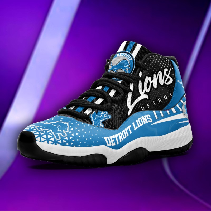 Detroit Lions AJD11 Sneakers Image 2