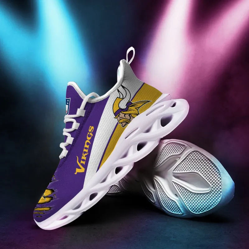 Minnesota Vikings Yezy Running Sneakers