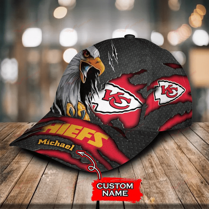 Personalized Kansas City Chiefs Cap