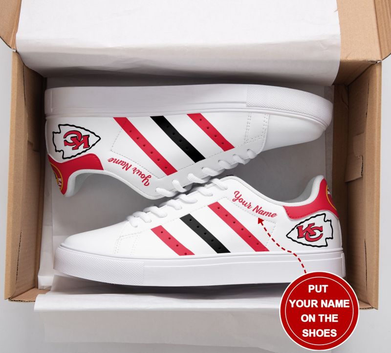 Kansas City Chiefs Personalized Custom Sneakers