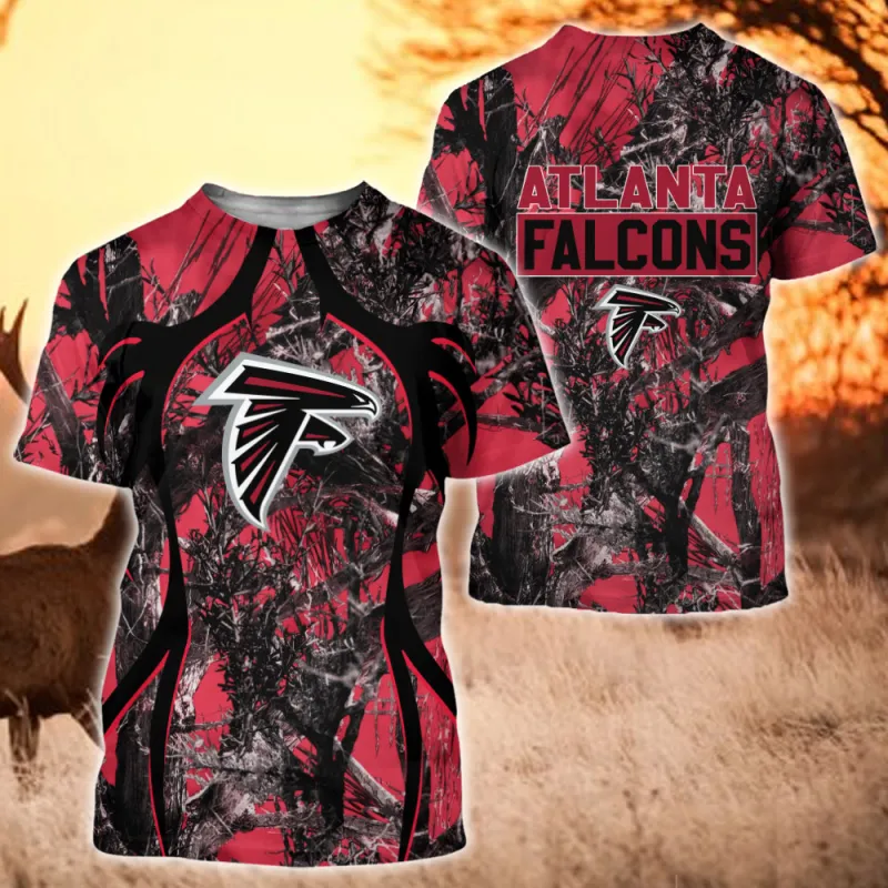 Atlanta Falcons All Over Printed BB154 - Back View